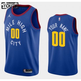 Camiseta Niños NBA Denver Nuggets Personalizadas 2020-21 Jordan Brand Statement Edition Swingman